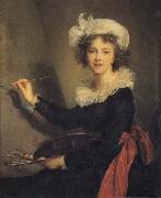 Elisabeth-Louise Vigee-Lebrun Self-Portrait oil painting reproduction
